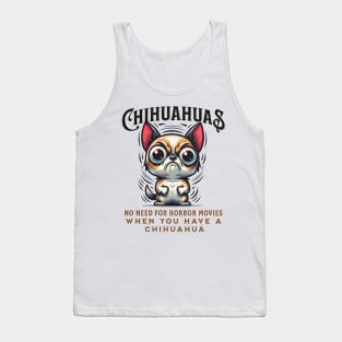 Angry Chihuahua Funny Tank Top